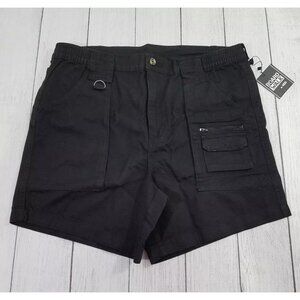 Uzzi Amphibious Gear Board Walk Shorts Mens Size 36 - Black